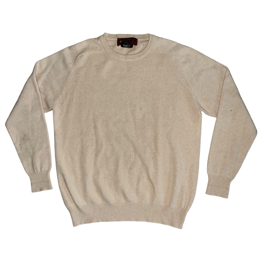 Scotty McGregors House Of Cashmere Pull-Over Sweater 100% Cashmere Size 42 AS IS